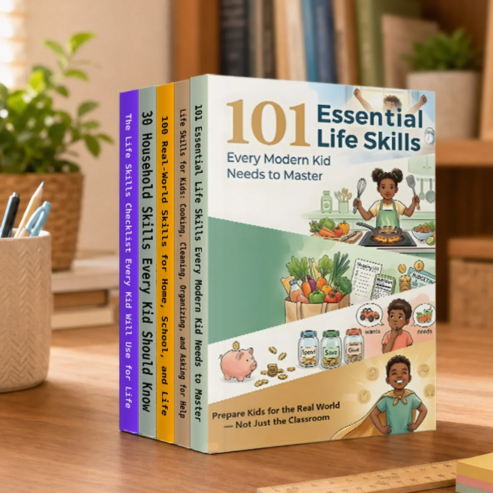 Коллекция из 5 книг по развити – обзор и цена Home Cooking Book